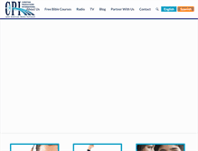 Tablet Screenshot of cpioutreach.com